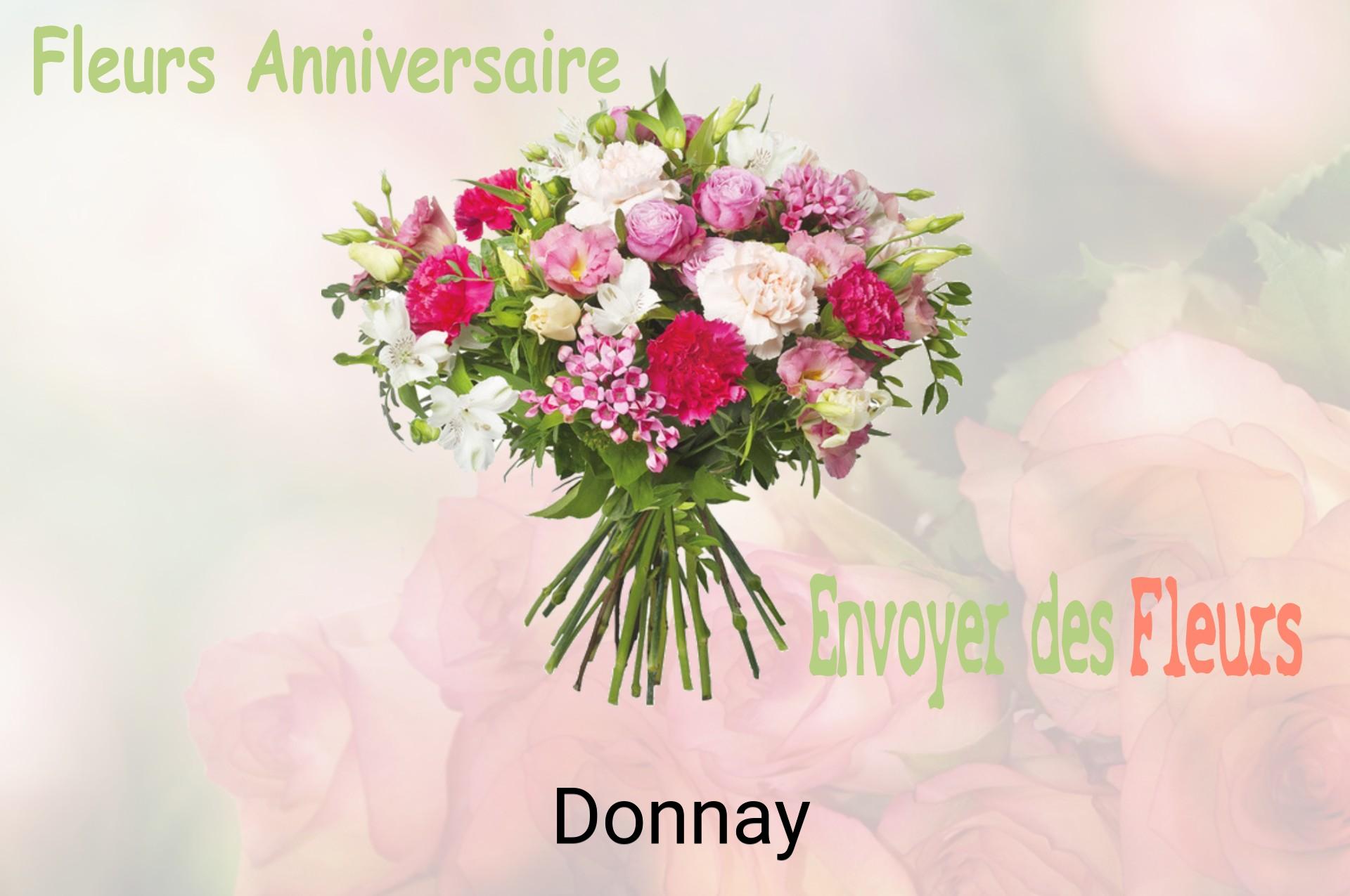 Bouquet de fleurs d’anniversaire livré à Donnay